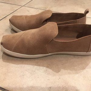 Brown Suede TOMS